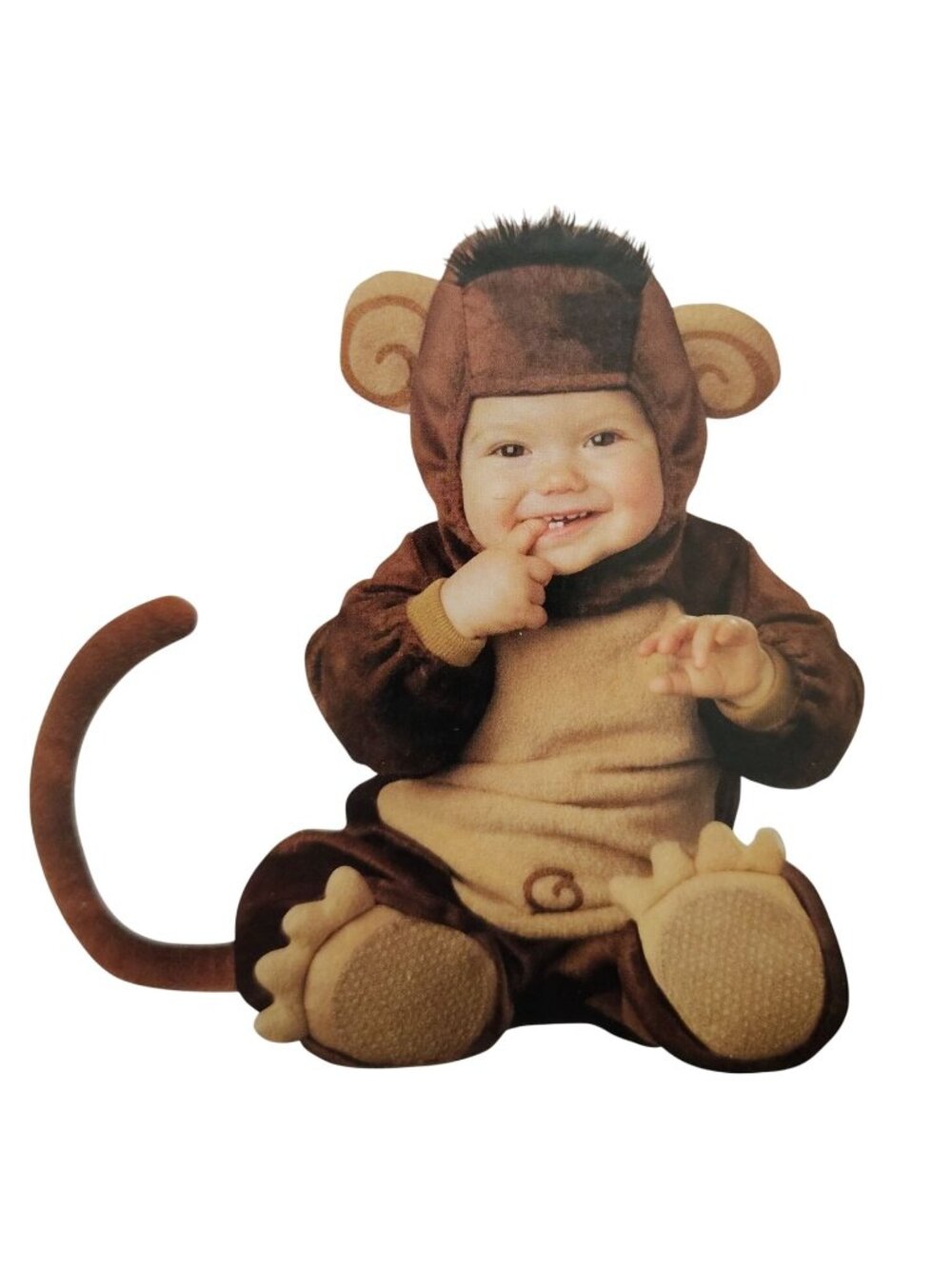 Celebrate Infant 6-12 Months Complete Little Monkey Halloween Costume